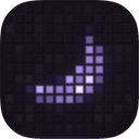 Lilac and violet, Glass cell