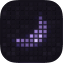 Lilac and violet, Glass cell