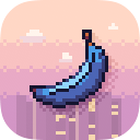 Blue Java banana, Pixel