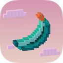 Low dusk sun, Voxel